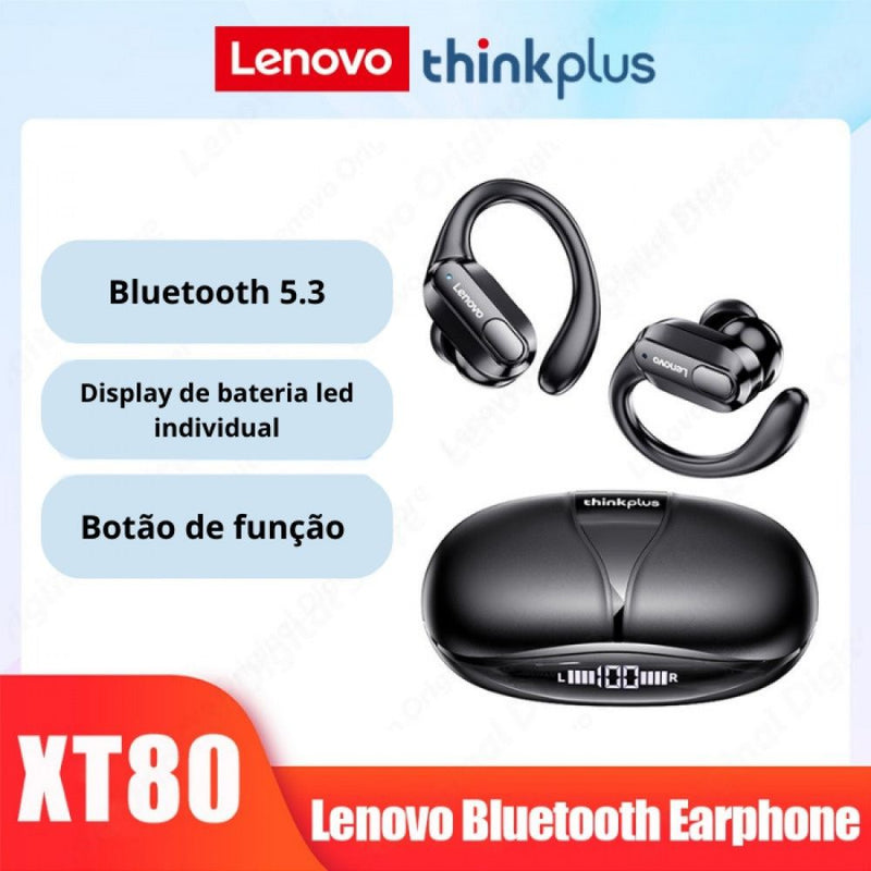 Fones de ouvido Esportivo Lenovo XT80